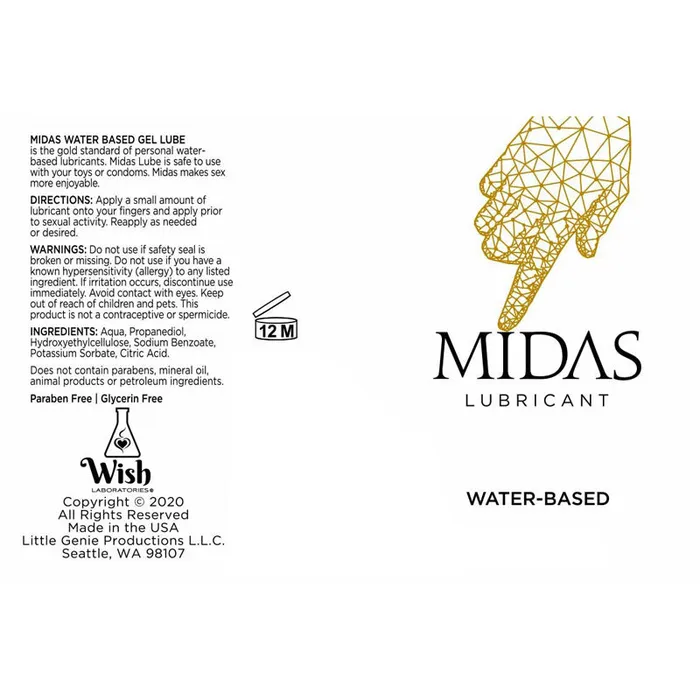 Midas Water Based Gel-(lgbt.203) | Little Genie Enhancers Midas Water Based Gel-(lgbt.203) | Little Genie Enhancers
