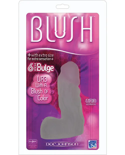 Doc Johnson Anal Ur3 6 inch Blush Bulge ClearPink