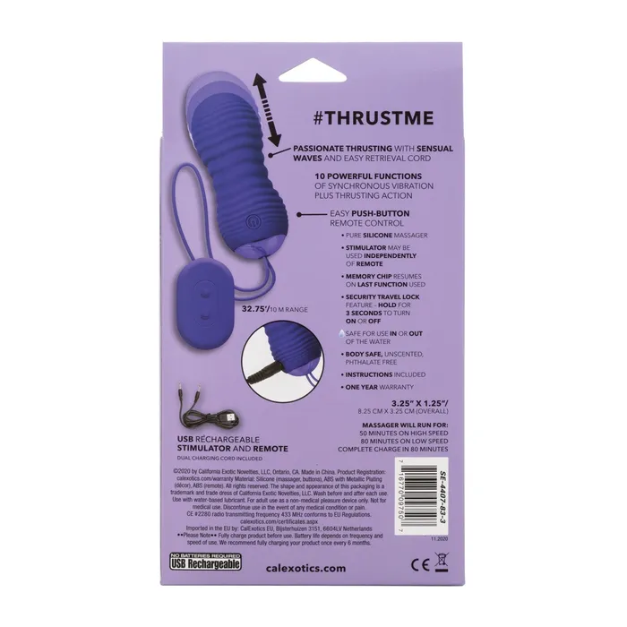 Vibrators CalExotics Slay Thrust Me