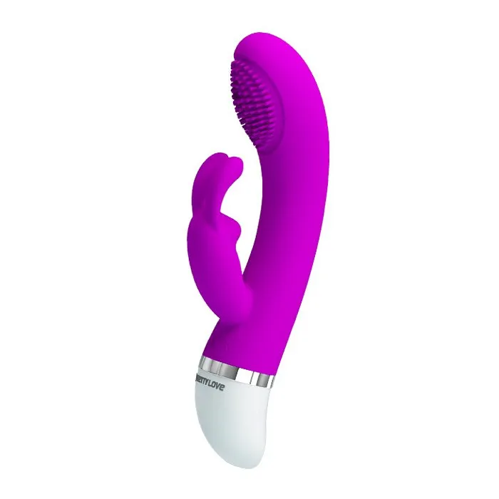 Pretty Love Pretty Love Christ Rabbit Vibrator Silicone Purple Vibrators