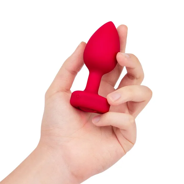Anal Vibrating Jewel Heart Plug BVibe
