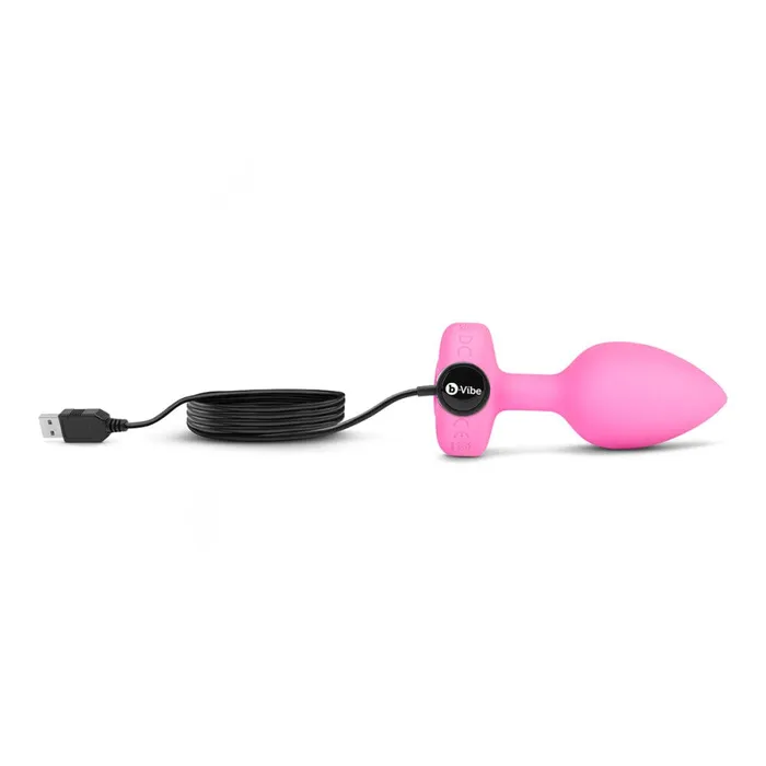 Anal Vibrating Jewel Heart Plug BVibe