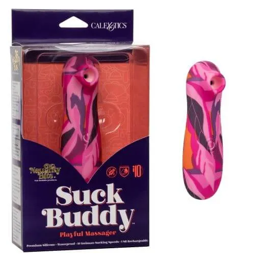 California Exotic Novelties Female Sex Toys Naughty Bits Suck Buddy Playful Massager
