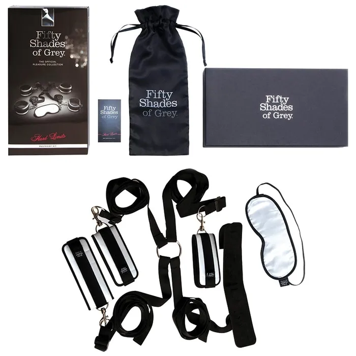 Lovehoney Vibrators Fifty Shades of Grey Hard Limits Bed Restraint Kit