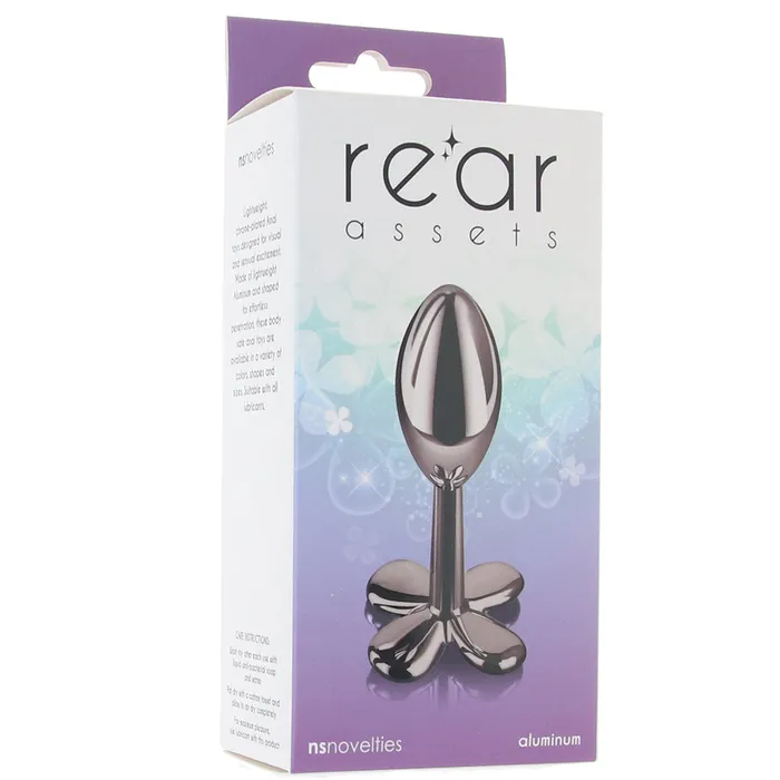 Rear Assets Clover Plug in Gunmetal ns novelties Anal