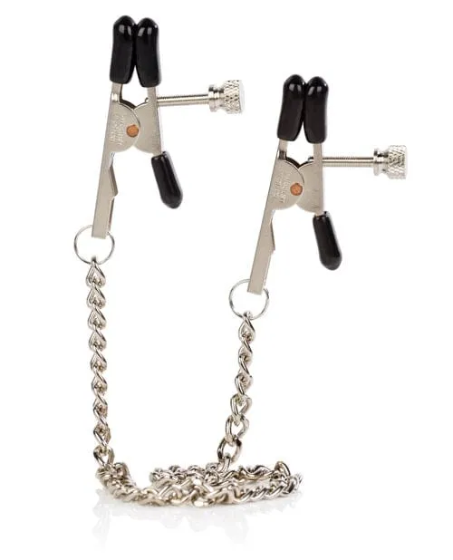 Couples CalExotics Nipple Play Bull Nose Nipple Jewelry Silver Couples CalExotics Nipple Play Bull Nose Nipple Jewelry Silver