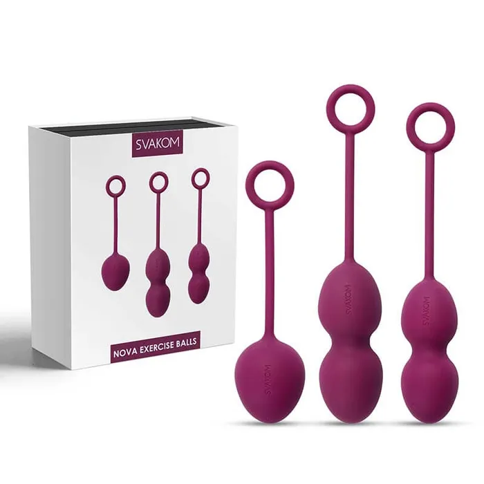 Female Sex Toys Svakom Nova Kegel Exercise Ball Set SVAKOM