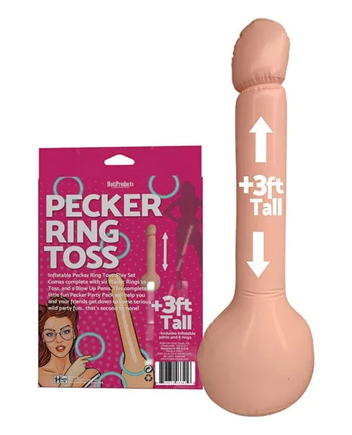 Inflatable Pecker Ring Toss Asst Color Rings Hott Products Male Sex Toys Inflatable Pecker Ring Toss Asst Color Rings Hott Products Male Sex Toys