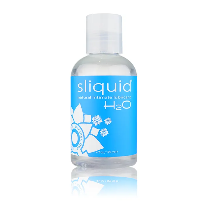 Sliquid Naturals H2O Water Based Lube Sliquid Natural Intimate Lubricants Anal