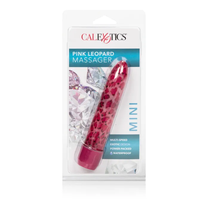 Vibrators CalExotics Leopard Massager Mini Pink Vibrators CalExotics Leopard Massager Mini Pink