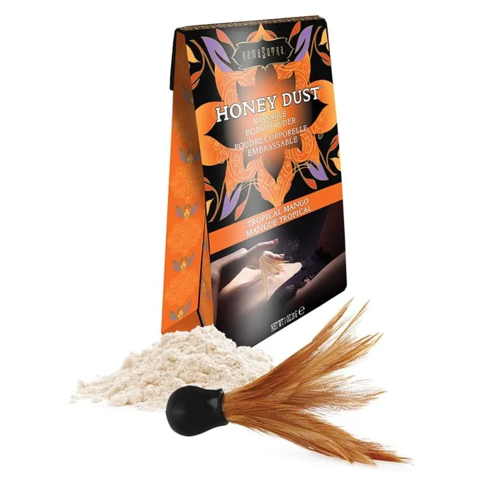 Vibrators Honey Dust Tropical Mango 1 Oz Kama Sutra Vibrators Honey Dust Tropical Mango 1 Oz Kama Sutra