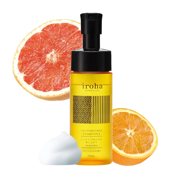 Vibrators iroha iroha INTIMATE WASH FOAM TYPE Sweet Citrus