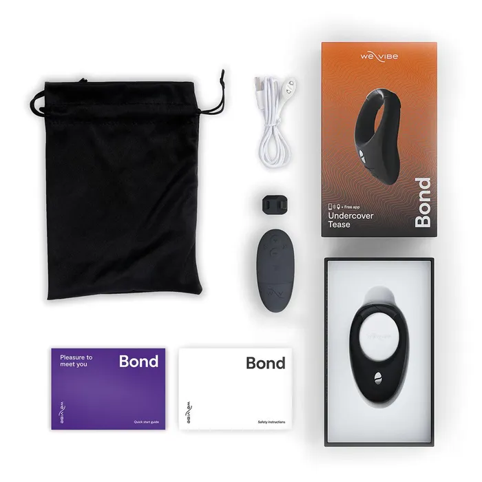 WeVibe Bond Charcoal Black WeVibe Vibrators