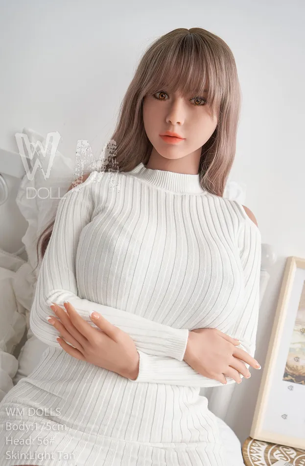 Male Sex Toys 175cm5ft9 Dcup Sandy Hair TPE Sex Doll with 56 Head WM Doll