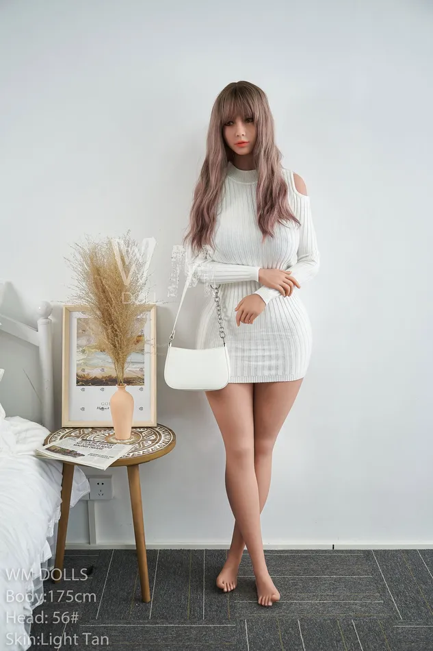 Male Sex Toys 175cm5ft9 Dcup Sandy Hair TPE Sex Doll with 56 Head WM Doll
