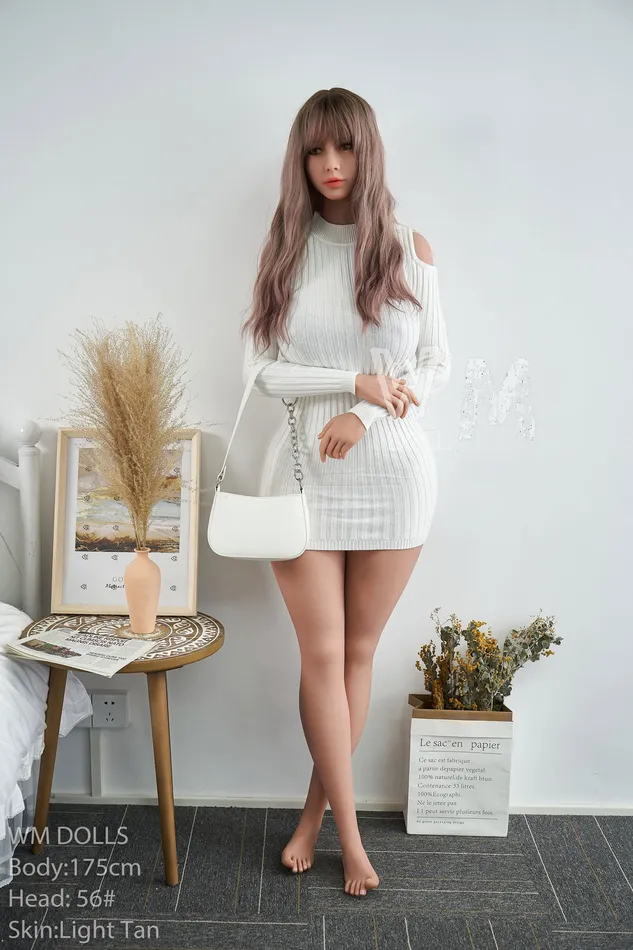 Male Sex Toys 175cm5ft9 Dcup Sandy Hair TPE Sex Doll with 56 Head WM Doll