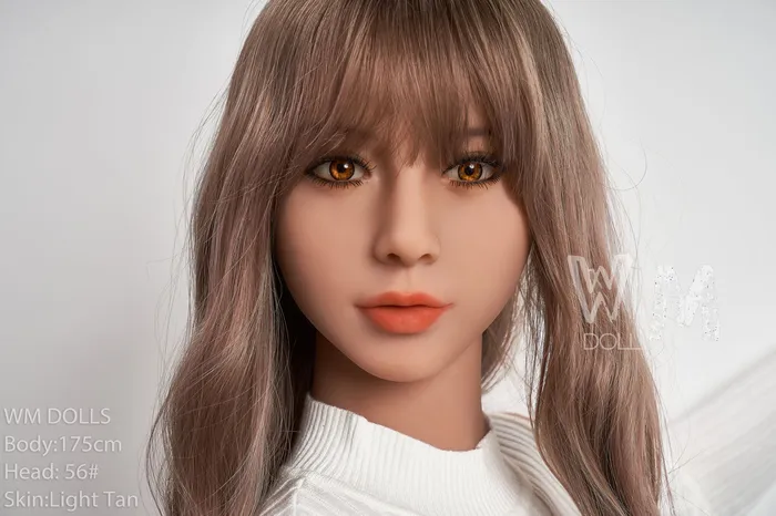 Male Sex Toys 175cm5ft9 Dcup Sandy Hair TPE Sex Doll with 56 Head WM Doll