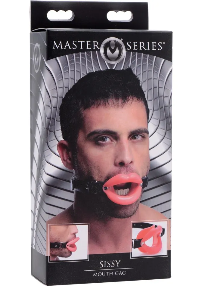 Male Sex Toys Master Series Sissy Mouth Gag Master Series