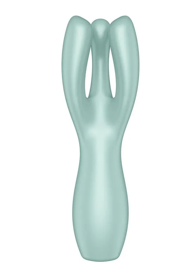 Satisfyer Threesome 3 Rechargeable Silicone Stimulator Satisfyer Female Sex Toys Satisfyer Threesome 3 Rechargeable Silicone Stimulator Satisfyer Female Sex Toys