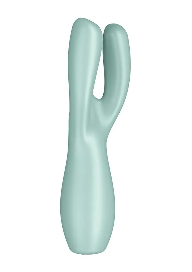 Satisfyer Threesome 3 Rechargeable Silicone Stimulator Satisfyer Female Sex Toys Satisfyer Threesome 3 Rechargeable Silicone Stimulator Satisfyer Female Sex Toys