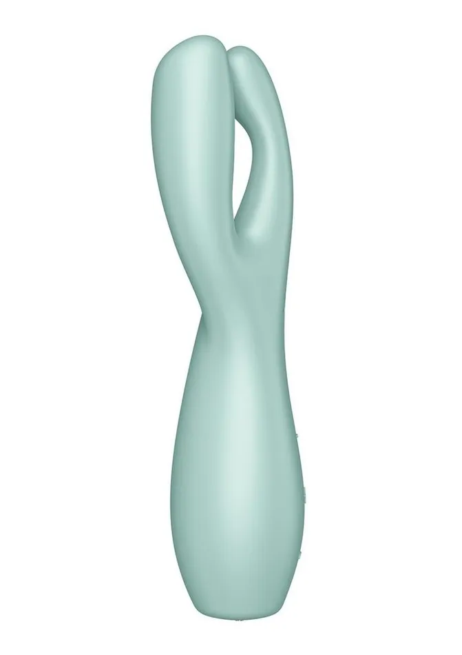 Satisfyer Threesome 3 Rechargeable Silicone Stimulator Satisfyer Female Sex Toys Satisfyer Threesome 3 Rechargeable Silicone Stimulator Satisfyer Female Sex Toys