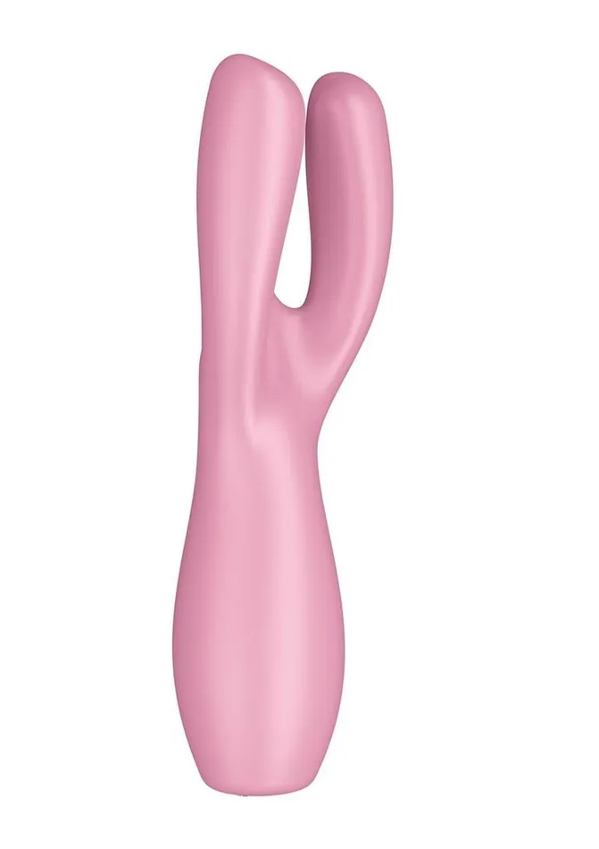 Satisfyer Threesome 3 Rechargeable Silicone Stimulator Satisfyer Female Sex Toys Satisfyer Threesome 3 Rechargeable Silicone Stimulator Satisfyer Female Sex Toys